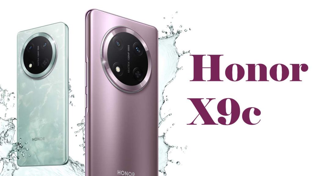 Honor X9c Titanium Purple, Titanium Black, Jade Cyan