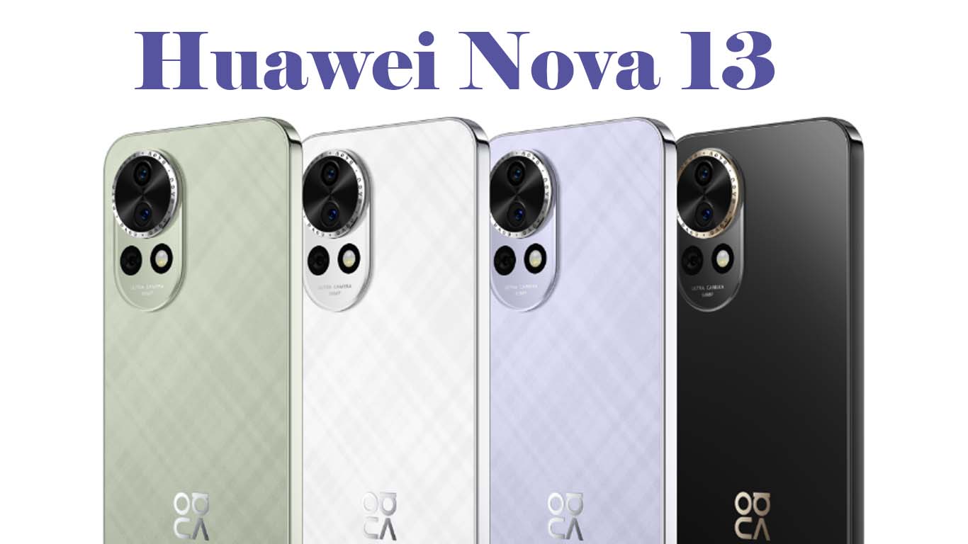 Huawei Nova 13 Black, White, Purple, Green