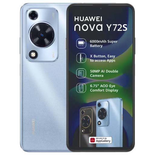 Huawei Nova Y72S Blue