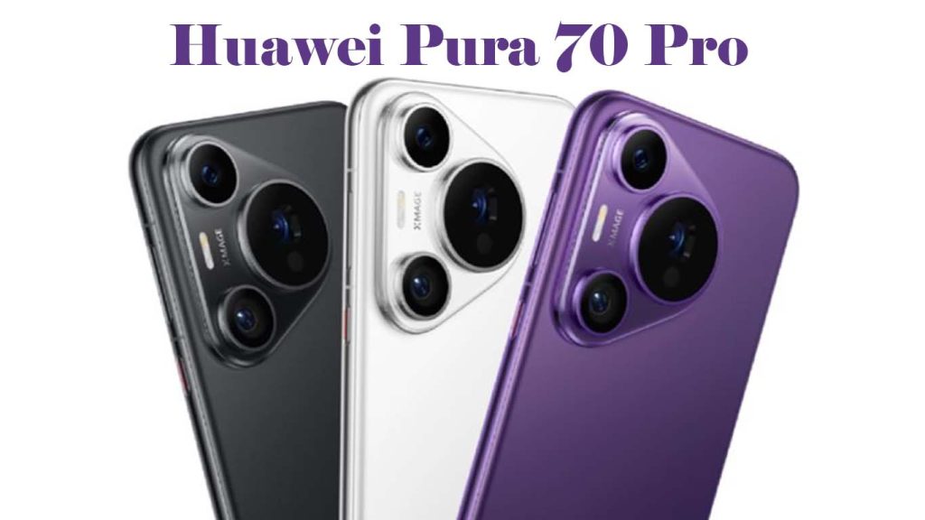 Huawei Pura 70 Pro Black, White, Purple