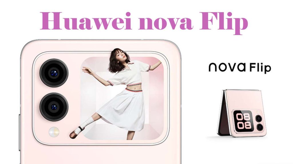 Huawei nova Flip New Green, Sakura Pink, Zero White, Starry Black