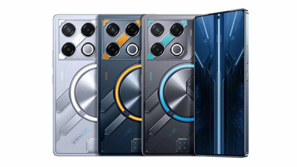 Infinix GT 20 Pro Gray, Blue, Silver