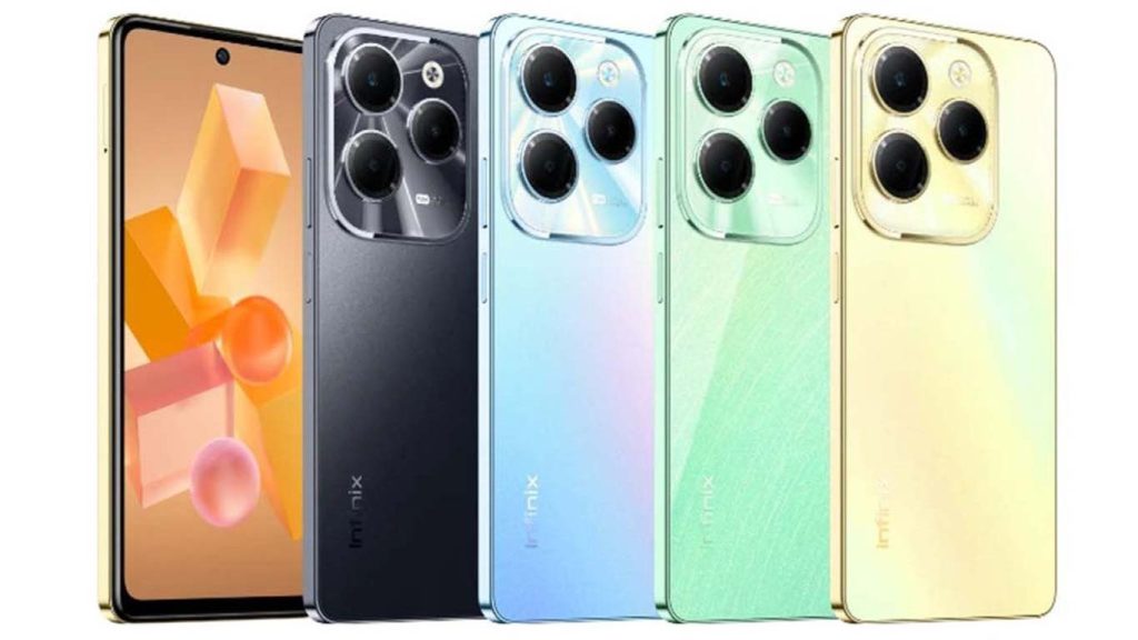 Infinix Hot 40 Palm Blue, Horizon Gold, Starlit Black, Starfall Green