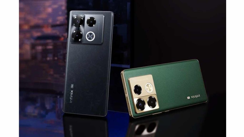 Infinix Note 40 Pro Plus Obsidian Black, Vintage Green