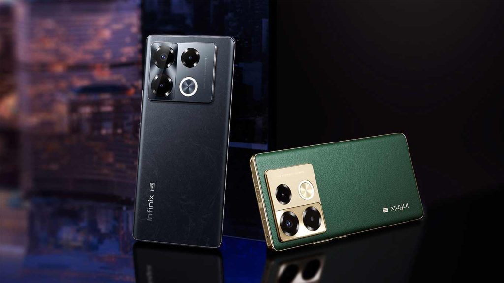 Infinix Note 40 Infinix Note 40 Titan Gold, Obsidian Black