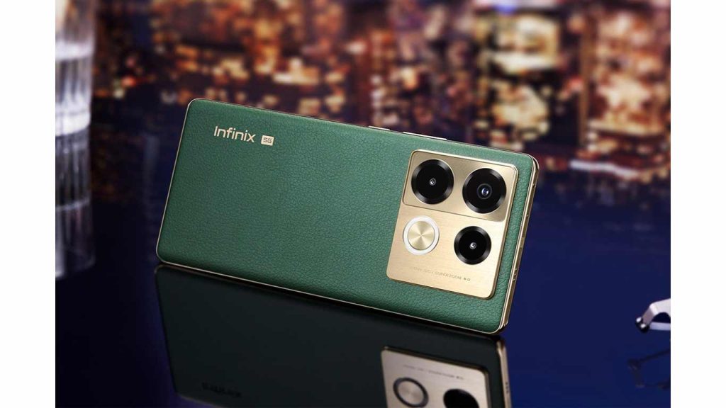 Infinix Note 40s Obsidian Black, Vintage Green