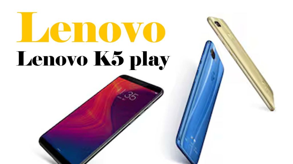 Lenovo K5 play Black, Gray, Blue