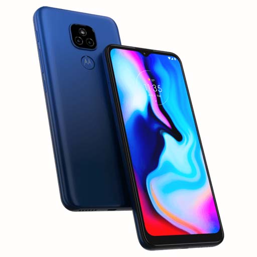 Motorola Moto E7 Aqua Blue