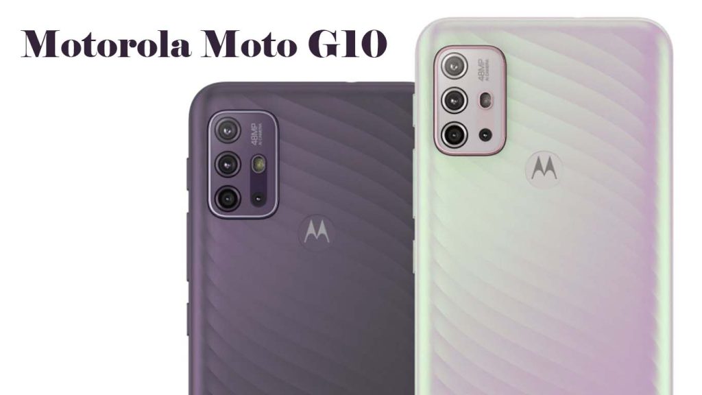 Motorola Moto G10 Aurora Grey, Iridescent Pearl