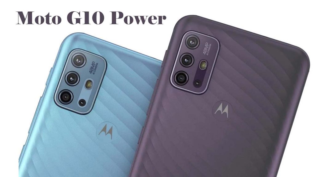 Motorola Moto G10 Power Aurora Grey, Breeze Blue