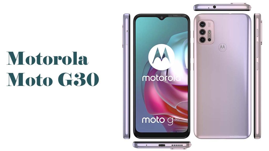 Motorola Moto G30 Phantom Black, Pastel Sky