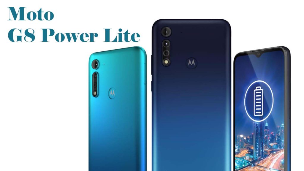 Motorola Moto G8 Power Lite Arctic Blue, Royal Blue