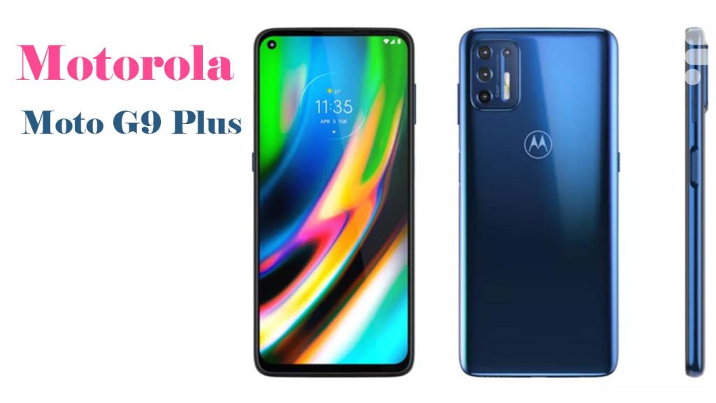 Motorola Moto G9 Plus Rose Gold, Indigo Blue