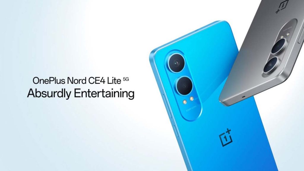 OnePlus Nord CE4 Lite Super Silver, Mega Blue