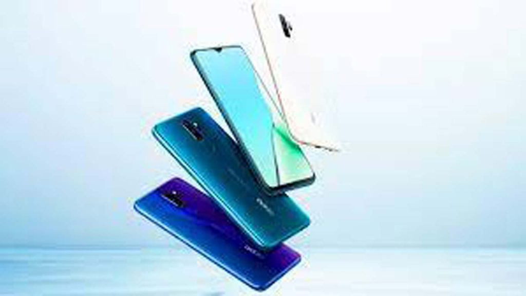Oppo A11 Purple, Lake Green, Cloud White