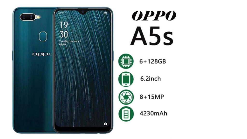 Oppo A5s Red, Black, Gold, Green