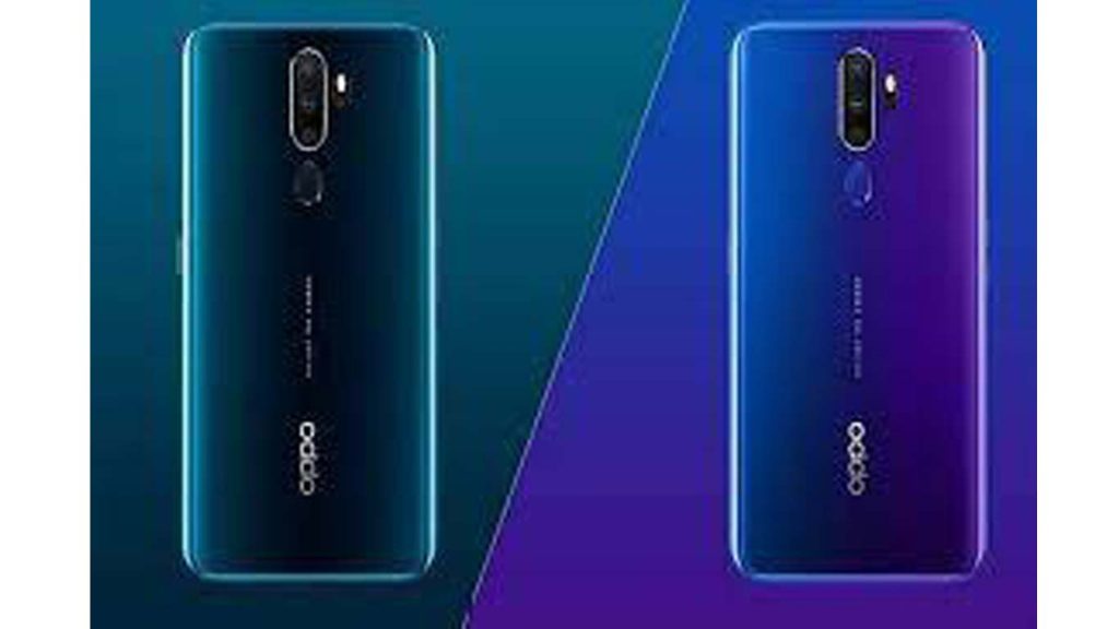 Oppo A9 (2020) Marine Green, Space Purple