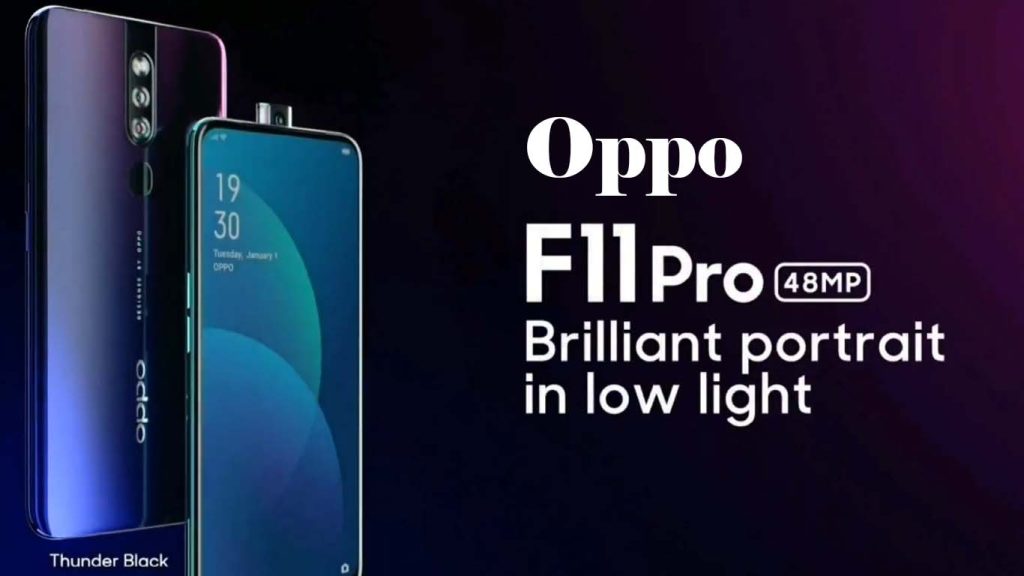Oppo F11 Pro Thunder Black, Aurora Green