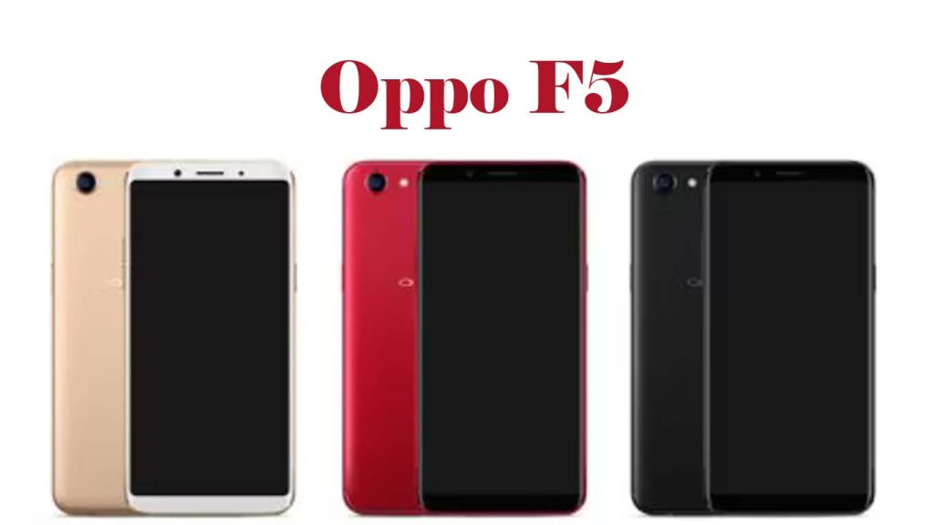 Oppo F5 Black, Gold, Red