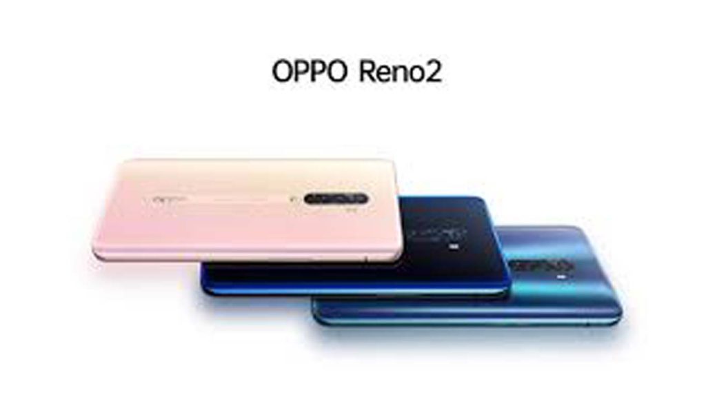 Oppo Reno 2 Luminous Black, Ocean Blue, Sunset Pink