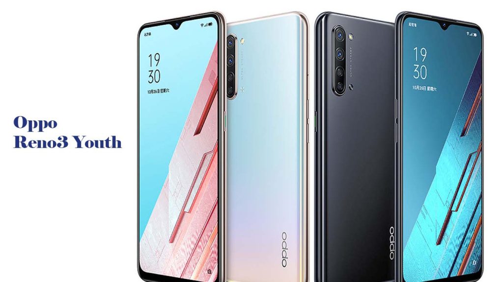 Oppo Reno3 Youth White, Black, Gold