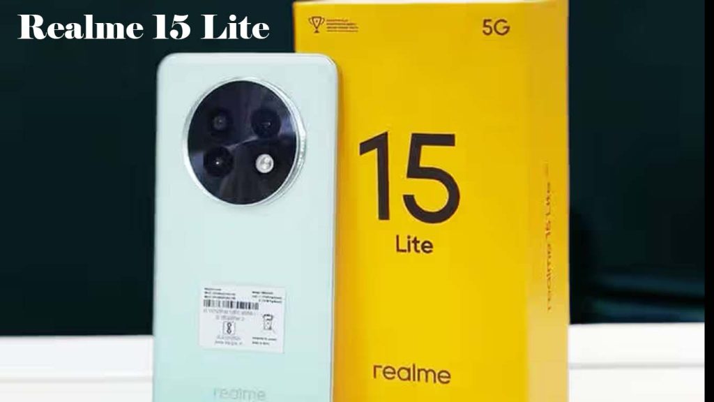 Realme 15 Lite Satin Green, Glitter Gold, Electric Purple