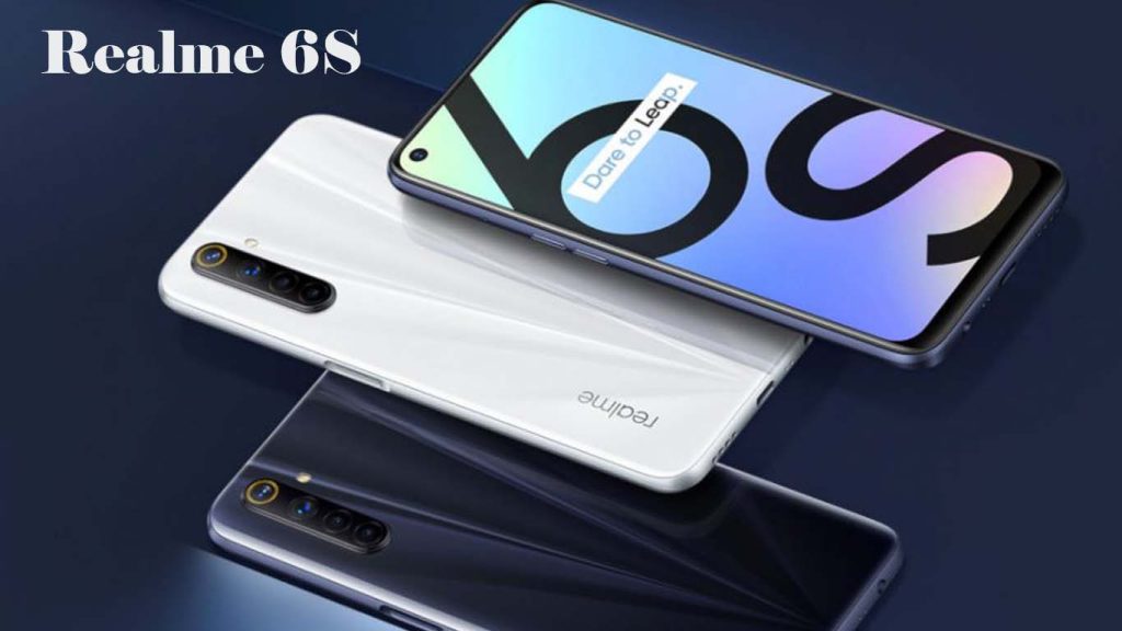 Realme 6S Eclipse Black, Lunar White