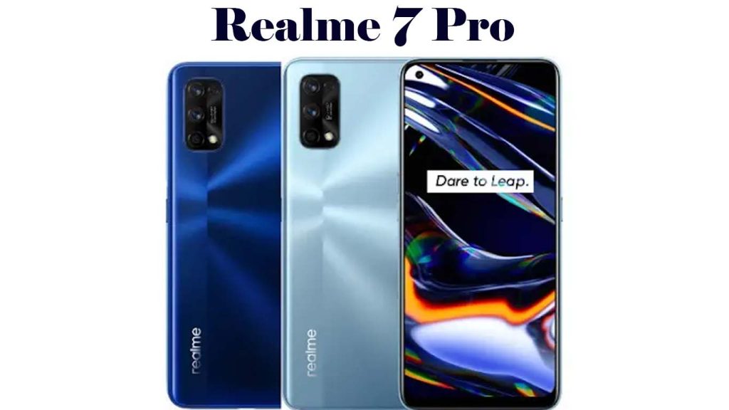Realme 7 Pro Mirror Blue, Mirror Silver