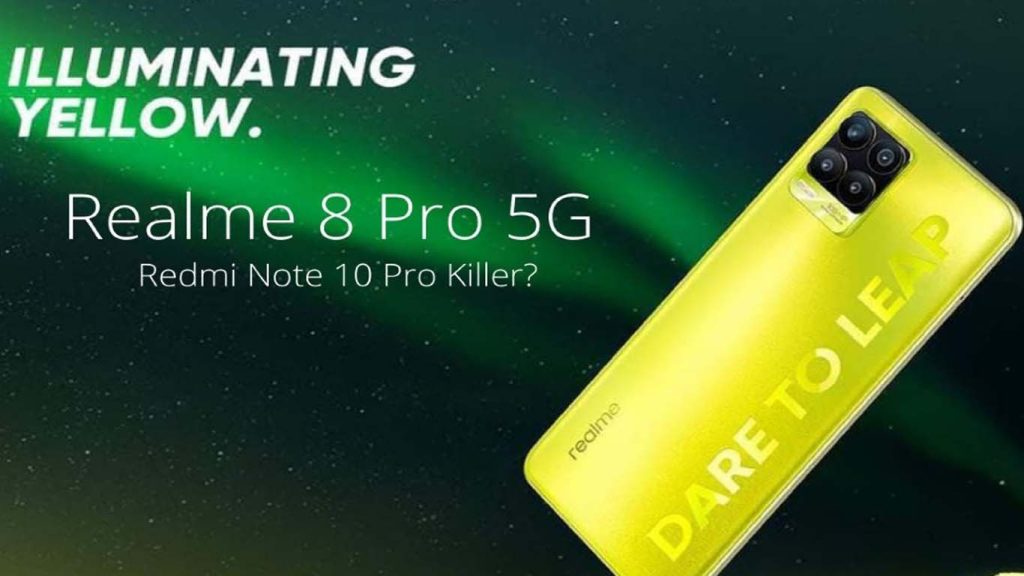 Realme 8 Pro Infinite Blue, Infinite Black, Illuminating Yellow
