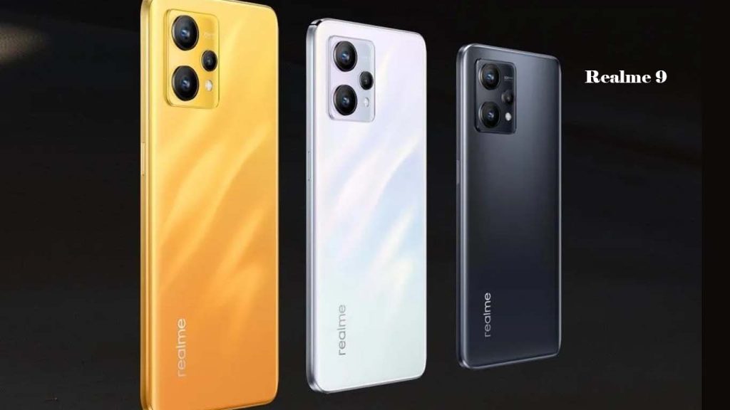 Realme 9 Meteor Black, Sunburst Gold, Stargaze White
