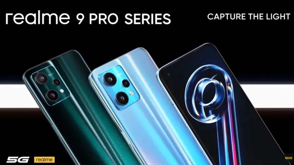 Realme 9 Pro Midnight Black, Aurora Green, Sunrise Blue