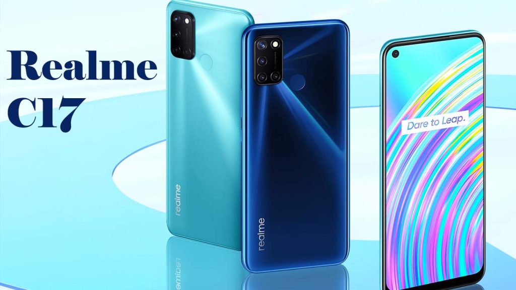 Realme C17 Navy Blue Lake Green