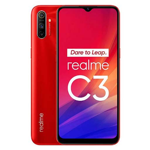 Realme C3 3 Cameras Blazing Red