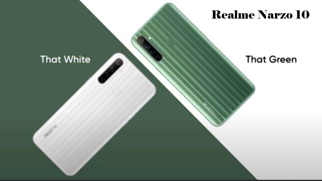 Realme Narzo 10 That White, That Green