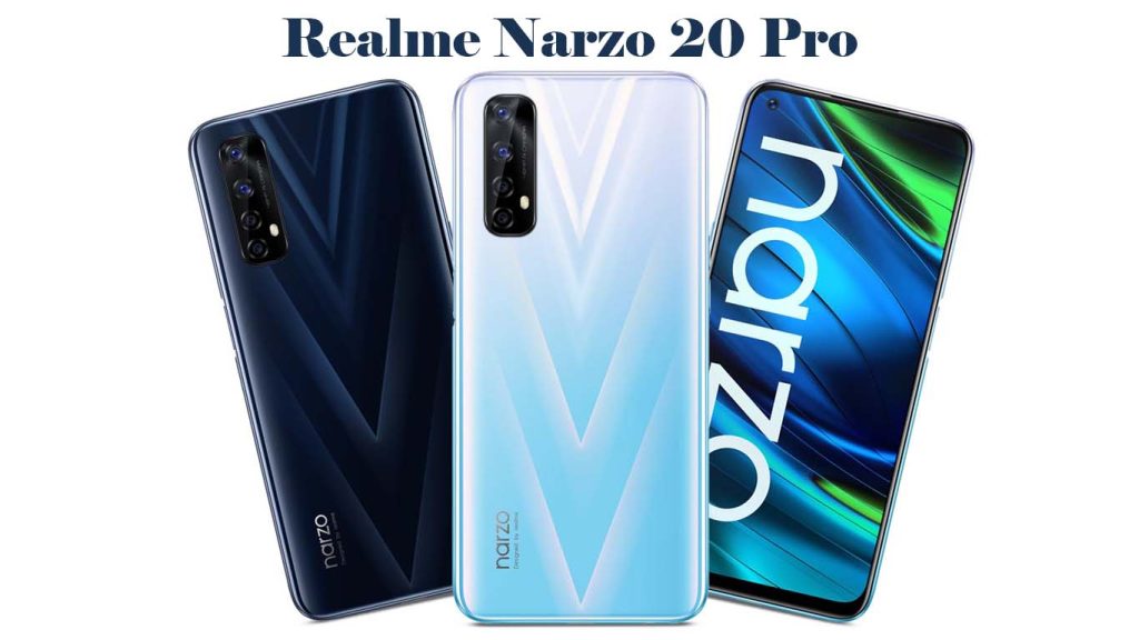 Realme Narzo 20 Pro White Knight, Black Ninja