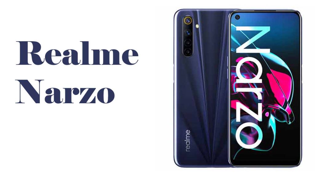 Realme Narzo Just Black, Just White