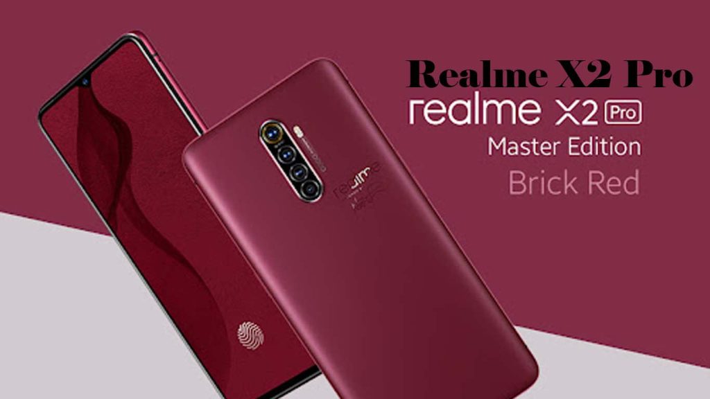 Realme X2 Pro Lunar White, Neptune Blue, Red Master Edition, Gray Master Edition