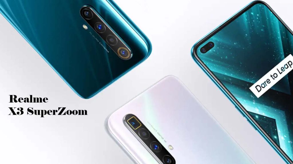 Realme X3 SuperZoom Glacier Blue, Arctic White