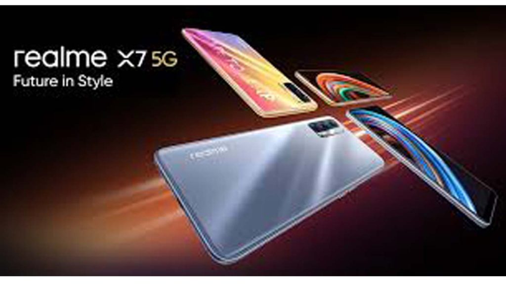 Realme X7 Blue, White, Rainbow