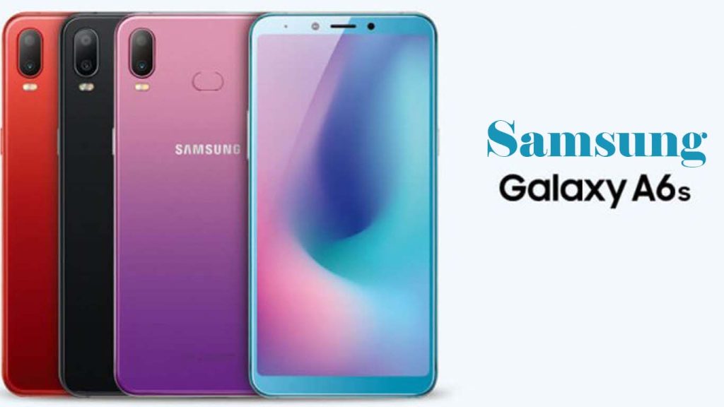 Samsung Galaxy A6s Black, White, Blue, Pink, Red