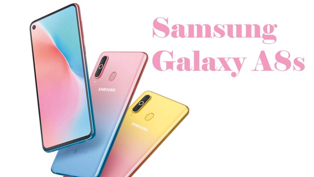 Samsung Galaxy A8s Black, Gradient Black, Blue, Pink-Blue, Yellow-Pink