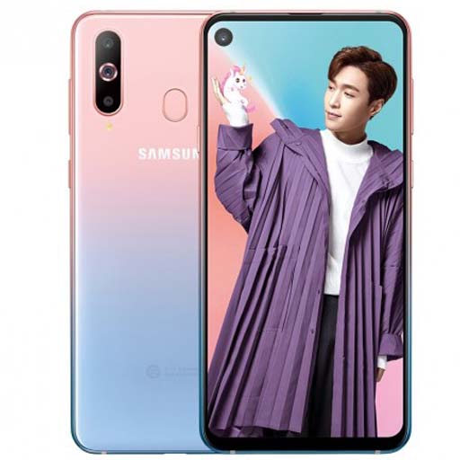 Samsung Galaxy A8s Pink-Blue
