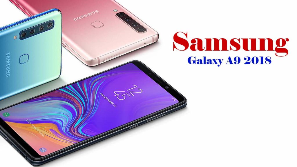 Samsung Galaxy A9 2018 Caviar Black, Lemonade Blue, Bubblegum Pink
