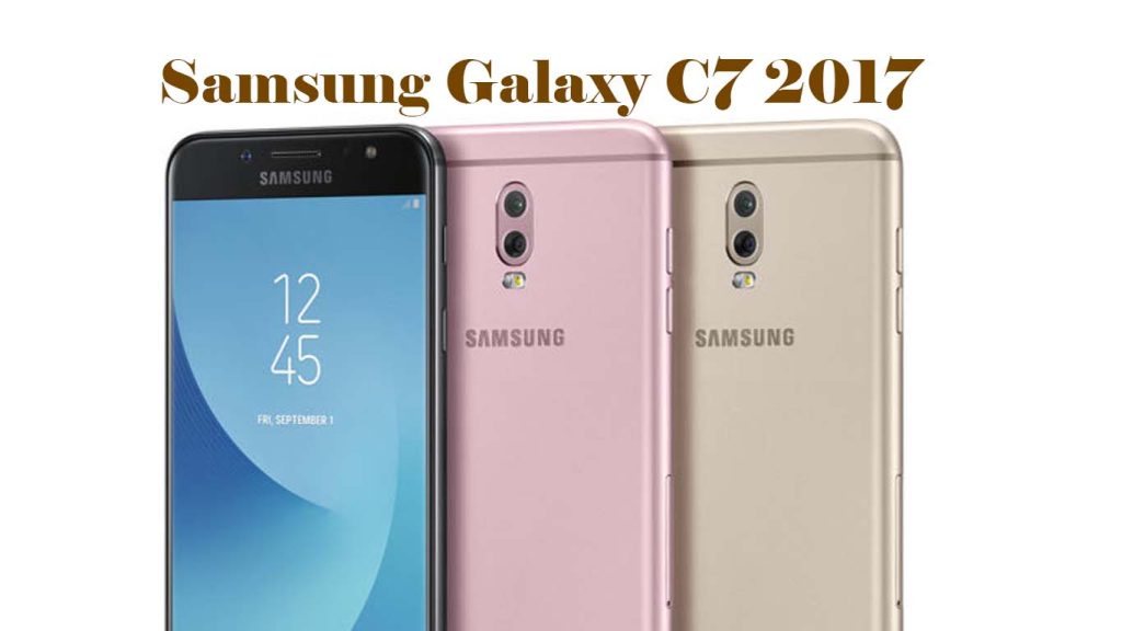 Samsung Galaxy C7 2017 Gold, Black, Pink