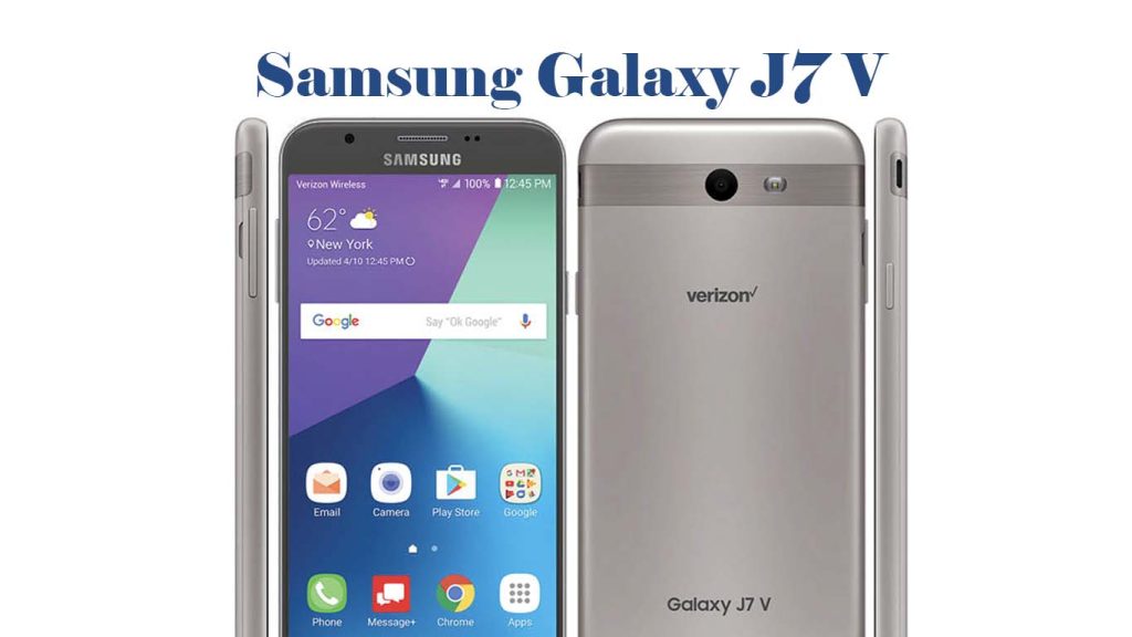Samsung Galaxy J7 V Gray-Verizon, Black-Sprint