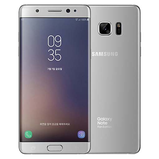 Samsung Galaxy Note FE Silver Titanium