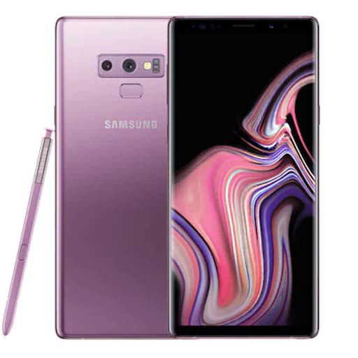 Samsung Galaxy Note9 lavender purple