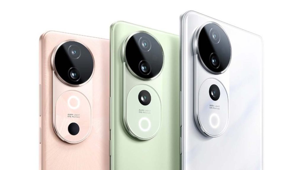 Vivo S19 Gray, Peach, Light Blue