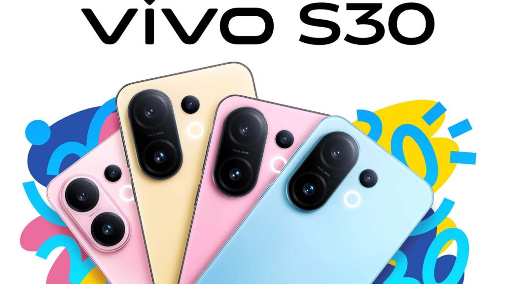 Vivo S30 Black, Blue, Yellow, Pink