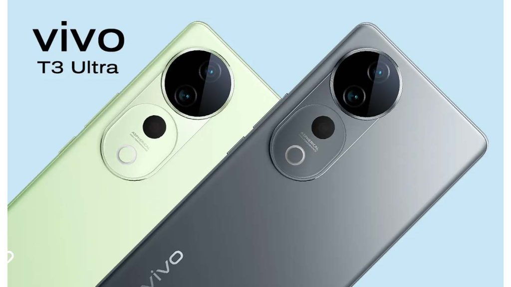 Vivo T3 Ultra Lunar Gray, Frost Green
